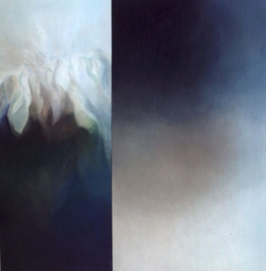 Guardian, oil on canvas, 75" x 75", 1996