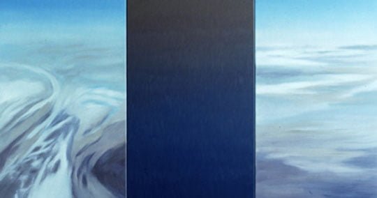 Arctic, oil on canvas, 48" x 91.5", 1999, Private Collection