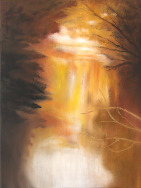 Autumn Surface, oil on canvas, 32" x 24", 2016