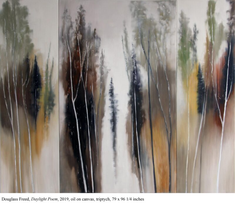 Daylight Poem, oil on canvas, 79" x 96", 2019