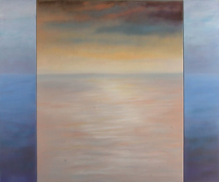 Diaphanous, oil on canvas, 60" x 72.25", 2015