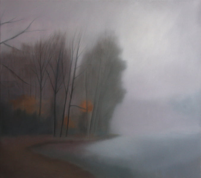 Fall Ethereal, oil on canvas, 48" x 54", 2016