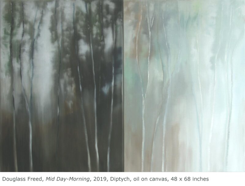 Mid Day-Morning, oil on canvas, 48" x 68", 2019