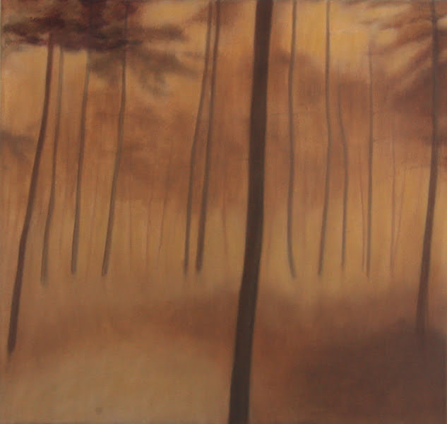 Morning Rise-Gold, oil on canvas, 36" x 38", 2015