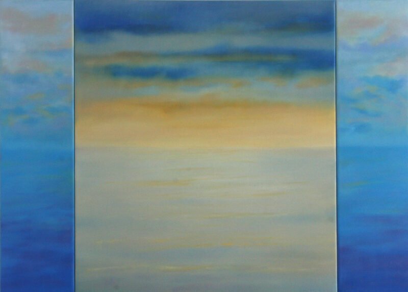 Morning Rise, oil on canvas, 36" x 50.25", 2015