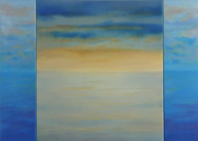 Morning Rise, oil on canvas, 36" x 50.25", 2015