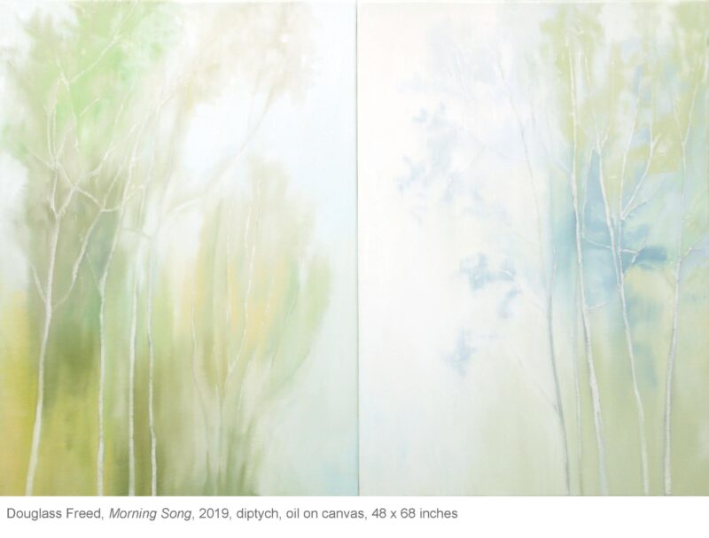 Morning Song, oil on canvas, 48" x 68", 2019