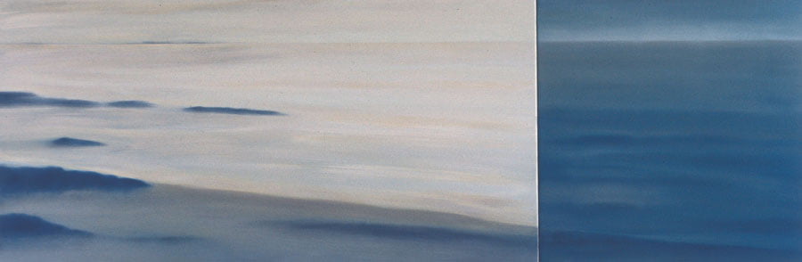 As Though, oil on canvas, 24" x 78", 2005
