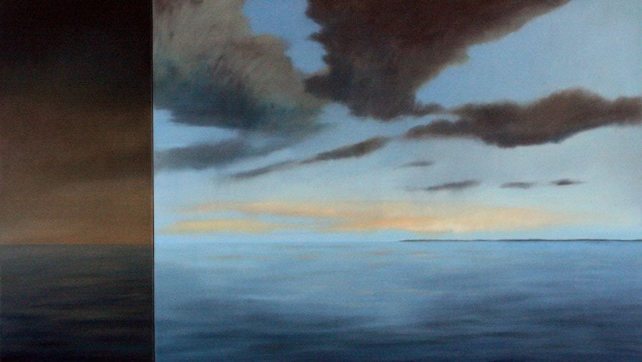 Austere, oil on canvas, 48" x 84", 2006
