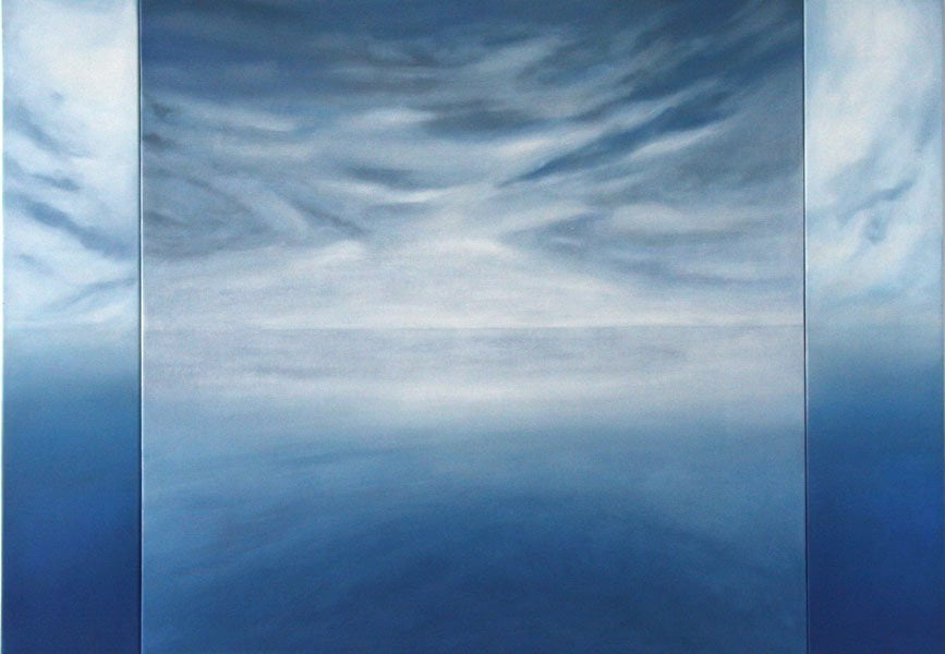 Between, oil on canvas, 48" x 68", 2009