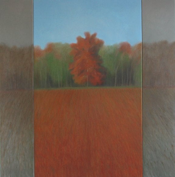 Cycle 79” x 78 ¼”, oil on canvas, 79” x 78 1/4”, 2012