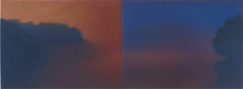 Enigma, oil on canvas, 24" x 64", 2004