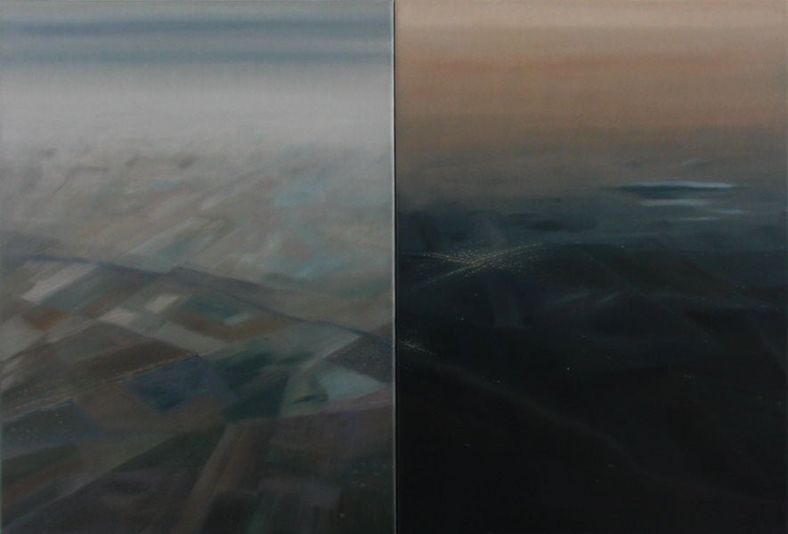 Exchange, oil on canvas, 32" x 47", 2004