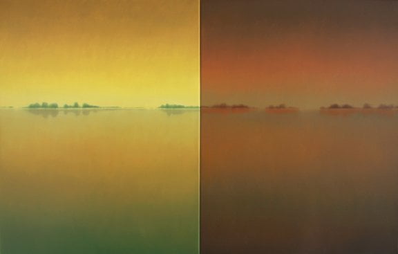 Memoir , oil on canvas, 48” x 75” , 2013