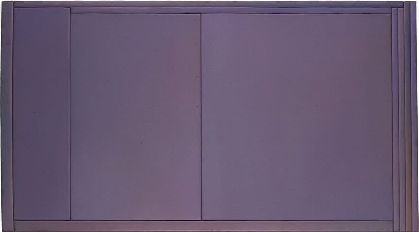Proscenium #13, Cheyenne, oil on canvas, 27" x 48", 1980