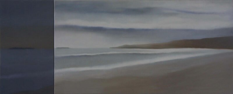 Receive, oil on canvas, 32" x 78", 2008
