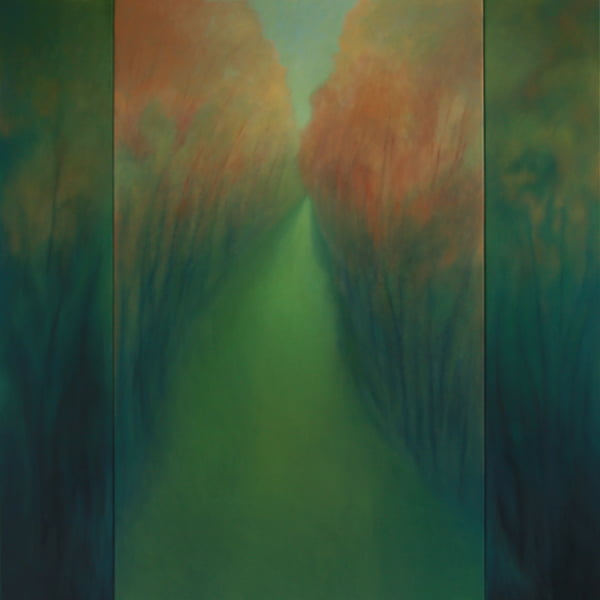 Reflection, oil on canvas, 79" x 78", 2014