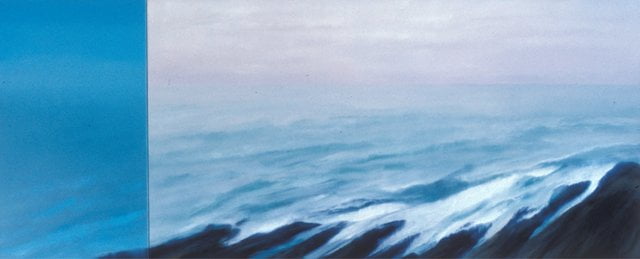 Seething , oil on canvas, 32” x 78” , 2005