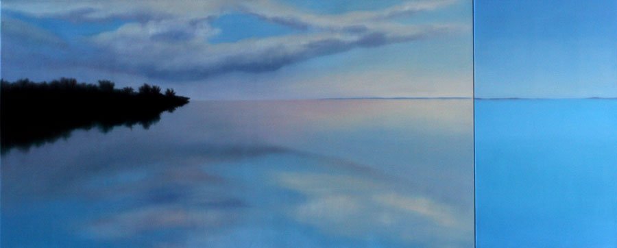 Sensual, oil on canvas, 32" x 78", 2006