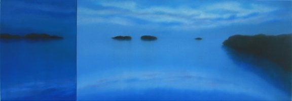 Specter , oil on canvas, 32” x 90 1/8” , 2012