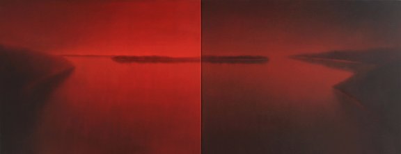 Sublime , oil on canvas, 37 3/4” x 96”, 2012