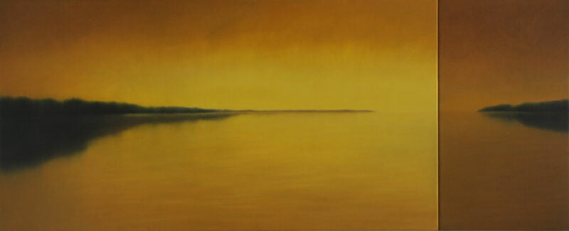 Talisman, oil on canvas, 32" x 78", 2009