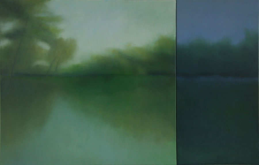 Transitory, oil on canvas, 36" x 56", 2008