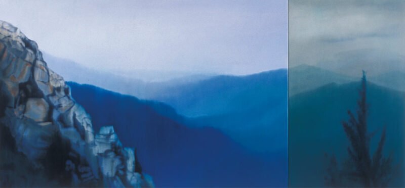 Transport, oil on canvas, 48" x 102", 2006