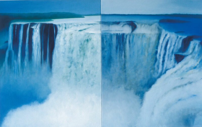 Roar, oil on canvas, 60" x 96", 2004