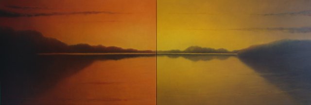 Heightened , oil on canvas, 78” x 228” , 2008