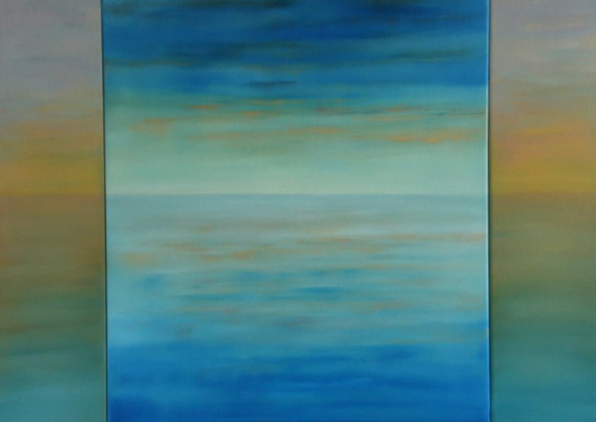 Beauty Remembered, oil on canvas, 36" x 50.25", 2015