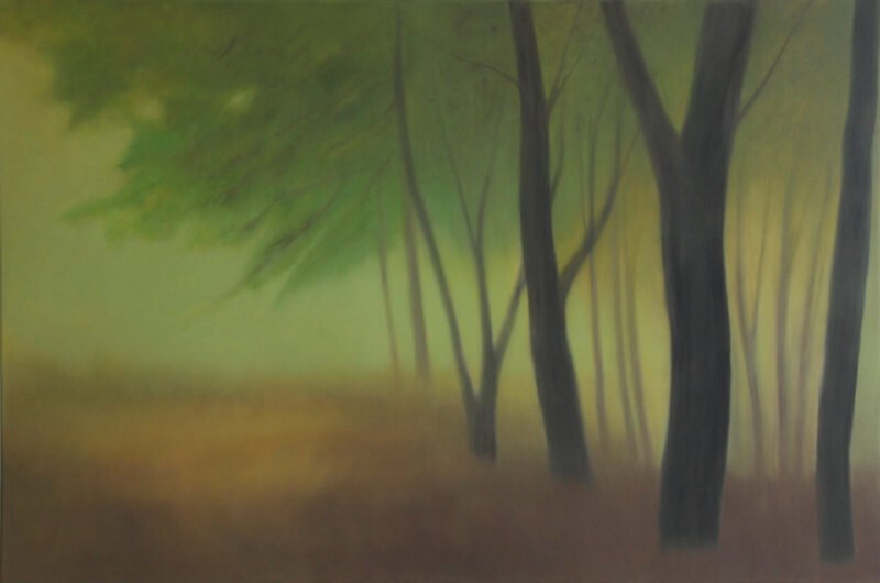 Spring Ochre, oil on canvas, 32" x 24", 2016