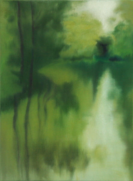 Spring Green, oil on canvas, 32" x 24", 2016