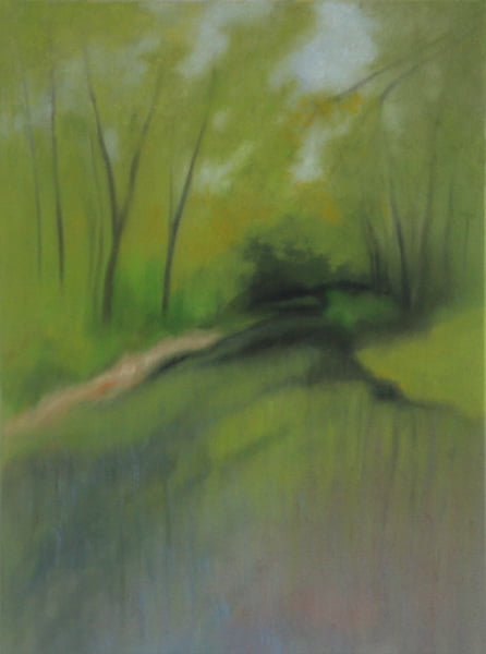 Spring Lavender, oil on canvas, 32" x 24", 2016