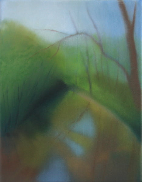 Summer Reflections, oil on canvas, 20.5" x 16", 2016