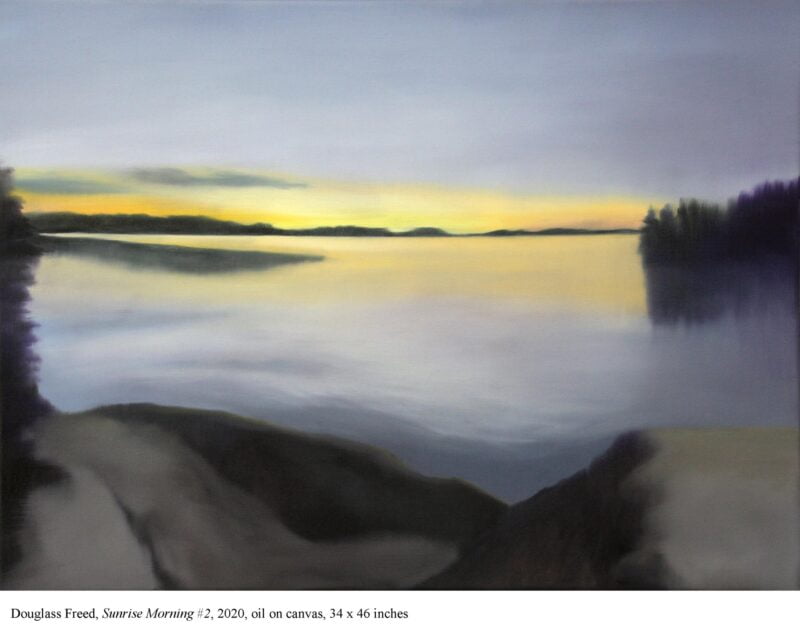 Sunrise Morning #2, oil on canvas, 24" x 32", 2020
