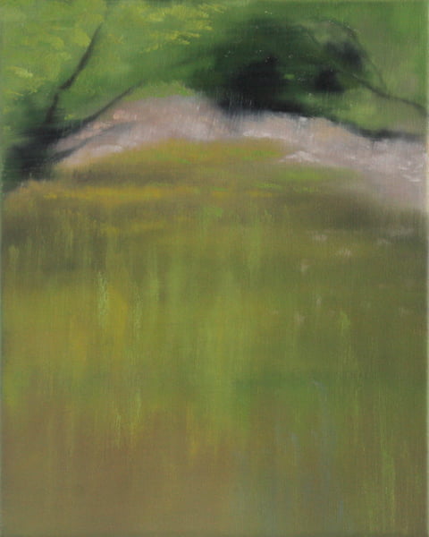 Surface, oil on canvas, 17.5" x 14", 2016