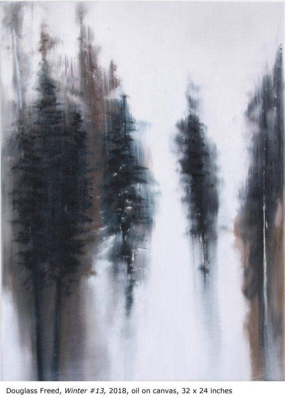 Winter #13, oil on canvas, 32" x 24", 2018