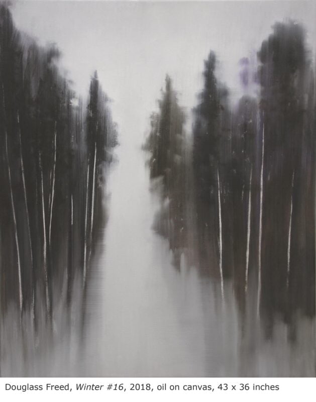 Winter #16, oil on canvas, 43" x 36", 2018