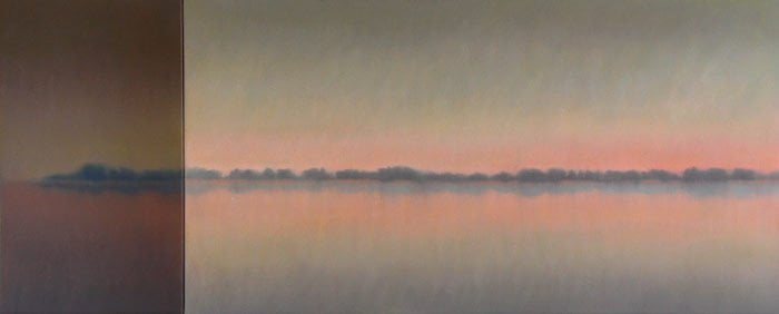 Continuity, oil on canvas, 32" x 78", 2010