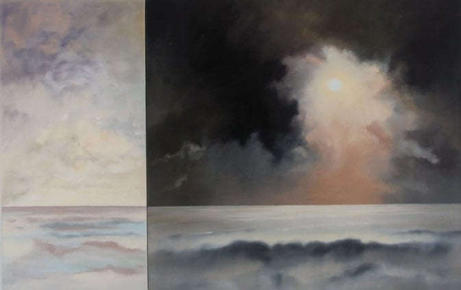 Ferment, oil on canvas, 36" x 56", 2011