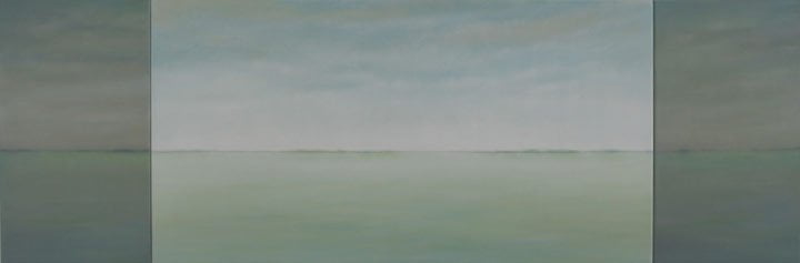 Still, oil on canvas, 32" x 96", 2011